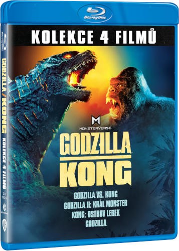 Film/Akční - Godzilla a Kong kolekce (4BRD)