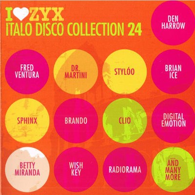 Various Artists - I Love ZYX Italo Disco Collection 24 (3CD, 2018) 