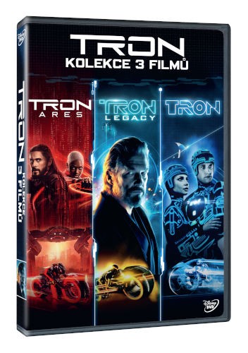 Film/Akční - Tron kolekce 3 filmů (3DVD)
