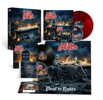 Metal Church - Dead To Rights (2026) /Limited BOX 2xCD+LP+10" EP