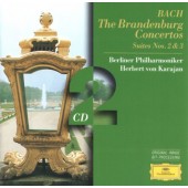 Johann Sebastian Bach / Berlínští filharmonici, Herbert Von Karajan - Brandenburg Concertos / Suites Nos. 2 & 3 (Edice 1996) /2CD