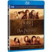 Film/Fantasy - Kolekce Středozemě kinoverze (6Blu-ray)