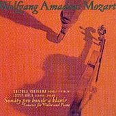 Wolfgang Amadeus Mozart - Sonáty pro housle a klavír (Ishikawa, Hála) 