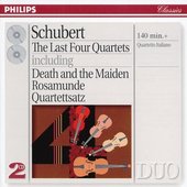 Schubert, Franz - Schubert The last four Quartets Quartetto Italiano 