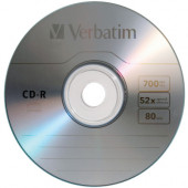 Prázdný nosič - Verbatim CD-R 700MB 