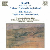 Maurice Ravel, Manuel de Falla - Ravel: Piano Concertos G Major, D Major/De Falla: Nights In The Gardens Of Spain (1994)