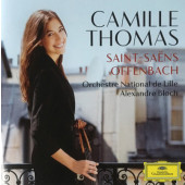 Camille Thomas, Orchestre National de Lille, Alexandre Bloch - Saint-Saëns, Offenbach (2017)