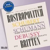 Britten, Benjamin - ROSTROPOVICH / DEBUSSY, SCHUBERT, SCHUMANN 