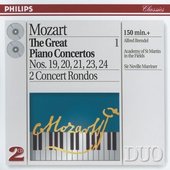 Wolfgang Amadeus Mozart / Alfred Brendel - Mozart The Great Piano Concertos Alfred Brendel 