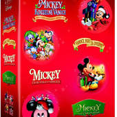 Film/Animovaný - Vánoční Mickey/Kolekce/4DVD 
