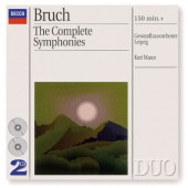 Max Bruch / Gewandhausorchester Leipzig, Kurt Masur - Complete Symphonies (1998) /2CD
