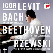 Igor Levit - Bach: Goldbergovy Variace / Beethoven: Diabelliho Variace / Rzewski: People Unit (3CD, 2015)