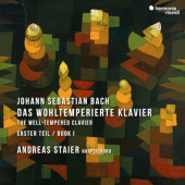 Johann Sebastian Bach / Andreas Staier - Dobře temerovaný klavír, kniha 1 / Well-Tempered Clavier - Book 1 (2023) /2CD