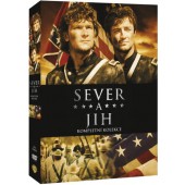 Film/Seriál - Sever a jih 1.-3. (Kniha - kolekce 8DVD)