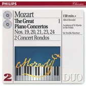 Wolfgang Amadeus Mozart / Alfred Brendel, Academy Of St. Martin-in-the-Fields - Great Piano Concertos, Vol. 1 (1994) /2CD