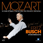 Wolfgang Amadeus Mozart / Fritz Busch - Fritz Busch At Glyndebourne (9CD BOX, 2017) 