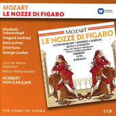 Wolfgang Amadeus Mozart / Herbert Von Karajan - Mozart: Figarova Svatba/Le Nozze Di Figaro (Edice The Home Of Opera 2016) 