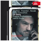 Jiří Bárta, Pražská komorní filharmonie, Jakub Hrůša - Martinů, Foerster, Novák: Violoncellové koncerty (2009)