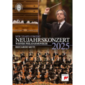 Vídenští filharmonici / Riccardo Muti - Novoroční koncert 2025 (2025) /DVD