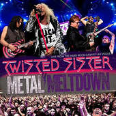 Twisted Sister - Metal Meltdown (CD+DVD+Blu-ray, 2017) CD OBAL