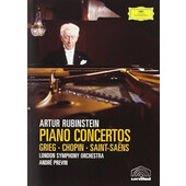 Arthur Rubinstein, The London Symphony Orchestra, André Previn - Piano Concertos: Grieg, Chopin, Saint-Saens (2006) /DVD