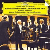 Ludwig van Beethoven / Leonard Bernstein - BEETHOVEN Klavierkonzerte 3 + 4 Zimerman 