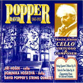 David Popper / Jiří Hošek, Dominika Hošková, David Popper's String Quartet - String Quartet (2000)