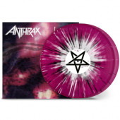 Anthrax - Sound Of White Noise (Edice 2024) - Limited Transparent Violet White Black Splatter Vinyl
