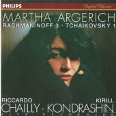 Sergej Rachmaninov, Petr Iljič Čajkovskij / Martha Argerich, Riccardo Chailly - Rachmaninoff 3 / Tchaikovsky 1 (1995)