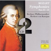 Wolfgang Amadeus Mozart / Berlínští filharmonici, Herbert Von Karajan - Symphonies Nos. 35–41 (Edice 1996) /2CD