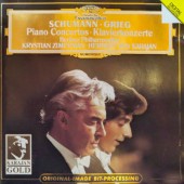 Grieg, Schumann / Berlínští filharmonici, Herbert Von Karajan, Krystian Zimerman - Piano Concertos = Klavierkonzerte (Edice 1993)