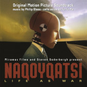 Soundtrack / Philip Glass & Yo-Yo Ma - Naqoyqatsi - Life As War (Original Motion Picture Soundtrack, Reedice 2024) - 180 gr. Vinyl