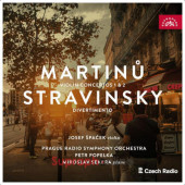 Josef Špaček, Symfonický orchestr Českého rozhlasu, Petr Popelka - Martinů: Houslové koncerty 1 a 2 / Stravinskij: Divertimento (2025)