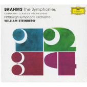 Johannes Brahms / Pittsburgh Symphony Orchestra, William Steinberg - Symfonie 1-4 / Tragic Overture (Edice 2022) /3CD