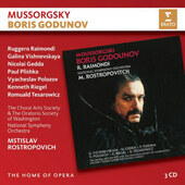 Modest Petrovič Musorgskij / Mstislav Rostropovich - Boris Godunov (Edice The Home Of Opera 2018) 