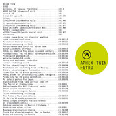 Aphex Twin - Syro - 12'' Vinyl 
