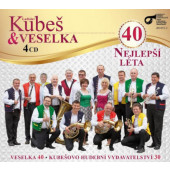 Ladislav Kubeš & Veselka - 40 Nejlepší léta (2021) /4CD
