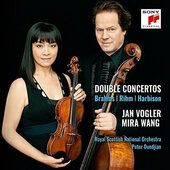 Johannes Brahms, Wolfgang Rihm, John Harbison / Mira Wang, Jan Vogler - Dvojkoncerty (2018) 