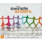 Swingle Singers - A Cappella Amadeus / Bach Hits Back / 1812 / Around The World (2009) /4CD