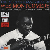 Wes Montgomery - Incredible Jazz Guitar Of Wes Montgomery (Remastered 2011) - 180 gr. Vinyl 
