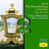 Berlínští filharmonici - Braniborské koncerty č.1-6 /Karajan /KARAJAN,BPH