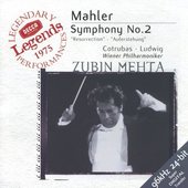Gustav Mahler - Symfonie č. 2 c moll (Vzkříšení)/WPH-Zubin Mehta 