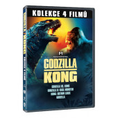 Film/Akční - Godzilla a Kong kolekce (4DVD)