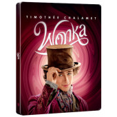 Film/Dobrodružný - Wonka (Blu-ray+DVD Combo pack) - steelbook - motiv Wonka