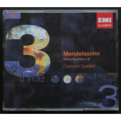 Felix Mendelssohn-Bartholdy / Cherubini-Quartett - String Quartets 1-6 (2007) /3CD