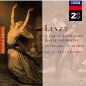 Franz Liszt / Jesús López-Cobos, Georg Solti - A Faust Symphony; Dante Symphony; Les Préludes; Prometheus (2000) /2CD