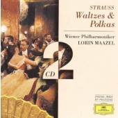 Johann Strauss Jr. / Vídenští Filharmonici, Lorin Maazel - Waltzes & Polkas (1996) /2CD