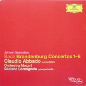 Johann Sebastian Bach / Orchestra Mozart, Claudio Abbado, Giuliano Carmignola - Braniborské koncerty - Komplet / Brandenburg Concertos 1–6 (Edice 2011) /2CD