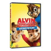 Film/Rodinný - Alvin a Chipmunkové kolekce 1.-4. (4DVD)