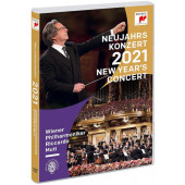 Vídenští filharmonici / Riccardo Muti - Novoroční koncert 2021 (DVD, 2021)